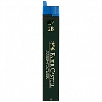 Грифели для механических карандашей Faber-Castell «Super-Polymer», 12шт., 0.7мм, 2B