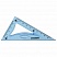 превью Набор чертежный малый гибкий ЮНЛАНДИЯ «FLEX» (линейка 15 см, 2 треугольника, транспортир), пенал, 210681
