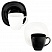 превью Сервиз чайный Luminarc Carine Black and White 220 мл черный/белый на 6 персон (артикул производителя D2371)