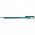 Ручка гелевая Pentel Hibrid Dual Metallic 0.55 мм хамелеон зеленый/синий