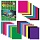 Набор цветного картона и бумаги А4 немелованной, 10+16 цветов склейка HATBER VK, 195×275 мм, Аквариум, 26НКБ4к_09572