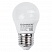 превью Лампа светодиодная SONNEN, 7 (60) Вт, цоколь E27, шар, холодный белый свет, LED G45-7W-4000-E27