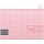 Папка-конверт на молнии Berlingo «Starlight S», 200мкм, розовая, с рисунком