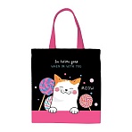 Сумка-шоппер ArtSpace«Meow», 31×39см, с карманом