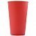 превью Стакан одноразовый для холодных и горячих напитков Комус Эконом бумажный красный 400 мл 50 штук в упаковке