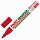Маркер-краска лаковый 2-4 мм, красный, нитро-основа, алюминиевый корпус, BRAUBERG