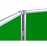 превью Доска меловая - магнитная зеленая 100х300 2-створ.