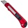 Нож канцелярский промышленный, 18 мм, красный
