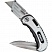 превью Нож универсальный трапециевидный Attache Selection 2 в 1 складной (ширина лезвия 19 мм)