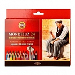Карандаши акварельные Koh-I-Noor Mondeluz Old Man шестигранные 24 цвета