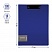 превью Папка-планшет с зажимом Berlingo «Steel&Style» A4, пластик (полифом), синяя