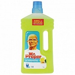 Средство для мытья пола и стен 1 л, MR. PROPER (Мистер Пропер) «Лимон»