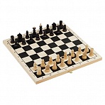 Набор игр ТРИ СОВЫ 3в1 «Нарды, шашки, шахматы», обиходные, деревянные с деревянной доской 40×40см