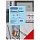 Обложка А4 OfficeSpace «Глянец» 250г/кв. м, красный картон, 100л. 