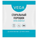 Порошок стиральный Vega, Лотос Универсал, 350г, полиэтиленовый пакет