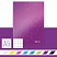 превью Бизнес-тетрадь Leitz WOW А5 80 листов фиолетовая в клетку на спирали (115х217 мм)