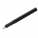 Ручка перьевая Faber-Castell «Grip 2010», синяя, F=0.6мм, трехгран., черн. корпус