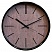 превью Часы настенные ход плавный, Troyka 77770743, круглые, 30×30×5, черная рамка