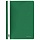 Папка с пластиковым скоросшивателем BRAUBERG «Office», зеленая, до 100 листов, 0.5 мм