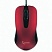 превью Мышь проводная бесшумная GEMBIRD MOP-400-R, USB, 2 кнопки + 1 колесо-кнопка, красная