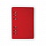 превью Ежедневник недатированный Bruno Visconti Firenze искусственная кожа А5- 120 листов красный (132×190 мм)