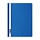 Папка с пружинным скоросшивателем СТАММ А4, 14мм, 500мкм, пластик, синяя