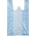 Пакет-майка ПНД белый с рисунком 15 мкм (29+14×55 см, 100 штук в упаковке)