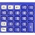 превью Калькулятор настольный компактный Attache ATC-555-8C 8-разрядный синий