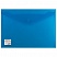 превью Папка-конверт с кнопкой BRAUBERG, А4, непрозрачная, плотная, синяя, до 100 листов, 0,20 мм