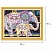 превью Картина стразами (алмазная мозаика) сияющая 40×50 см, ОСТРОВ СОКРОВИЩ «Индийские слоны», без подрамника