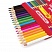 превью Карандаши цветные ПИФАГОР, 18 цветов, классические, заточенные, картонная упаковка