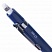 превью Набор BRAUBERG: механический карандаш, трёхгранный синий корпус + грифели HB, 0,7 мм, 12 штук, блистер