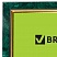 превью Фоторамка BRAUBERG, 21?30 см, пластик, зелёный мрамор с позолотой (для дипломов, сертификатов, грамот)