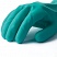 превью Перчатки нитриловые MANIPULA «Дизель», хлопчатобумажное напыление, размер 9 (L), зеленые