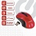 превью Мышь беспроводная SONNEN M-661R, USB, 1000 dpi, 2 кнопки + 1 колесо-кнопка, оптическая, красная
