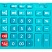 превью Калькулятор настольный Casio GR-12C-LB 12-разрядный бирюзовый