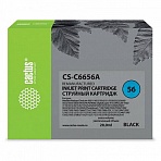 Картридж струйный CACTUS (CS-C6656A) для HP Deskjet 5150/5550/5600/5850, черный, 21 мл