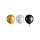 Набор шаров воздушн., тип металлик, микс цветов, 50 шт (латекс),30см, 90350