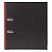 превью Папка-регистратор ОФИСМАГ, фактура стандарт, с мраморным покрытием, 75 мм, красный корешок