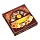 Печенье БИСКОТТИ (Россия) «Неробьянко», с шоколадной и кремовой начинкой, глазированное, 265 г, картонная коробка