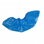 Бахилы одноразовые полиэтиленовые повышенной плотности 90 мкм синие (10 гр, 300 пар в упаковке)
