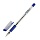 Ручка шариковая ERICH KRAUSE «R-301 Spring Grip», СИНЯЯ, корпус тонированный ассорти, узел 0.7 мм, линия письма 0.35 мм