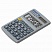 превью Калькулятор STAFF карманный металлический STF-1008, 8 разрядов, двойное питание, 103×62 мм