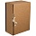 Короб архивный с завязками OfficeSpace разборный, БВ, 80мм, ассорти, клапан картон, до 700л. 