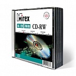 Диск CD-RW Mirex 0.7 GB 12x (5 штук в упаковке)