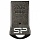 Флэш-диск 32 GB, SILICON POWER Touch T01, USB 2.0, металлический корпус, черный