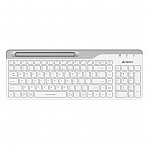 Клавиатура A4Tech Fstyler (FBK25 WHITE) белый/серый USB беспроводн/BT/Radio