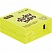 превью Стикеры Attache Selection 76х76 мм неоновые желтые (1 блок, 400 листов)