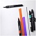 превью Набор художественных маркеров двухсторонних Winsor&Newton «Pro», пулевидный/скошенный, 2мм/7мм, 12 цветов + 1 блендер