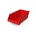 Ящик пластиковый ДиКом серия А красный (230x400x150 мм, 4 штуки в упаковке)